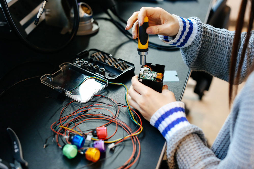 Photo of the Peckham Road Physical Computing Lab