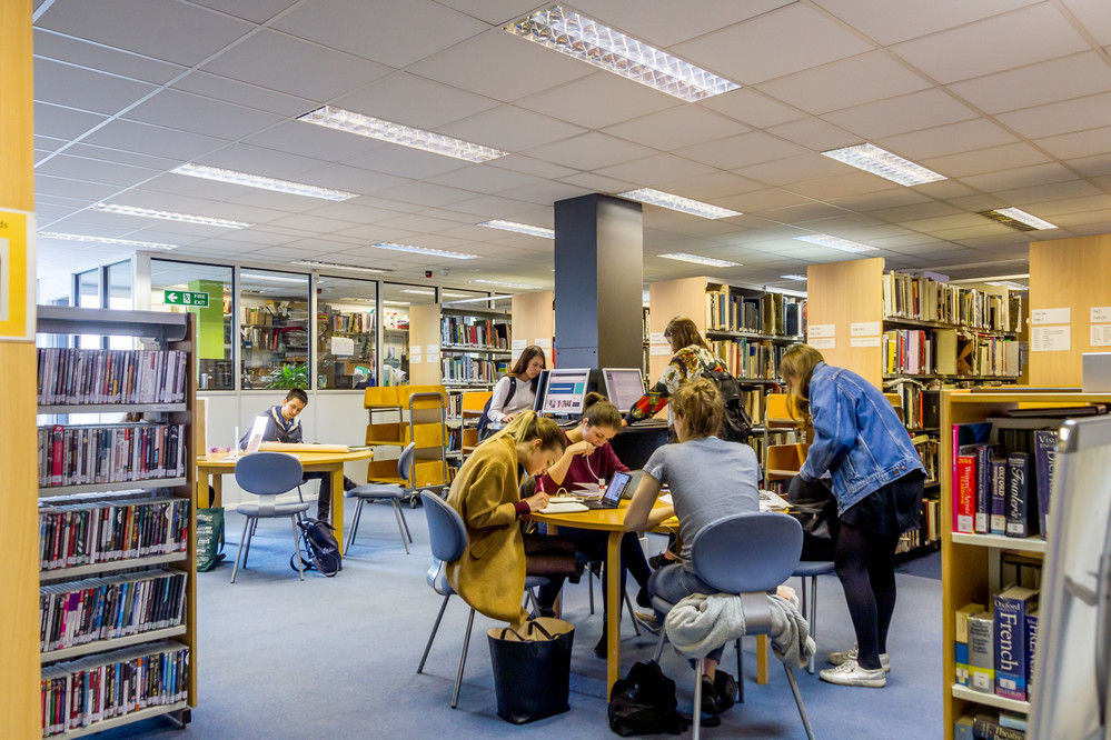 Photo of a Library