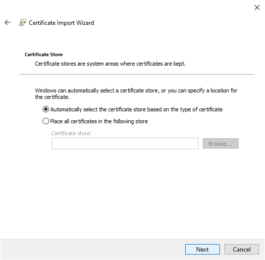 Screenshot of Windows asking where to install the screenshot