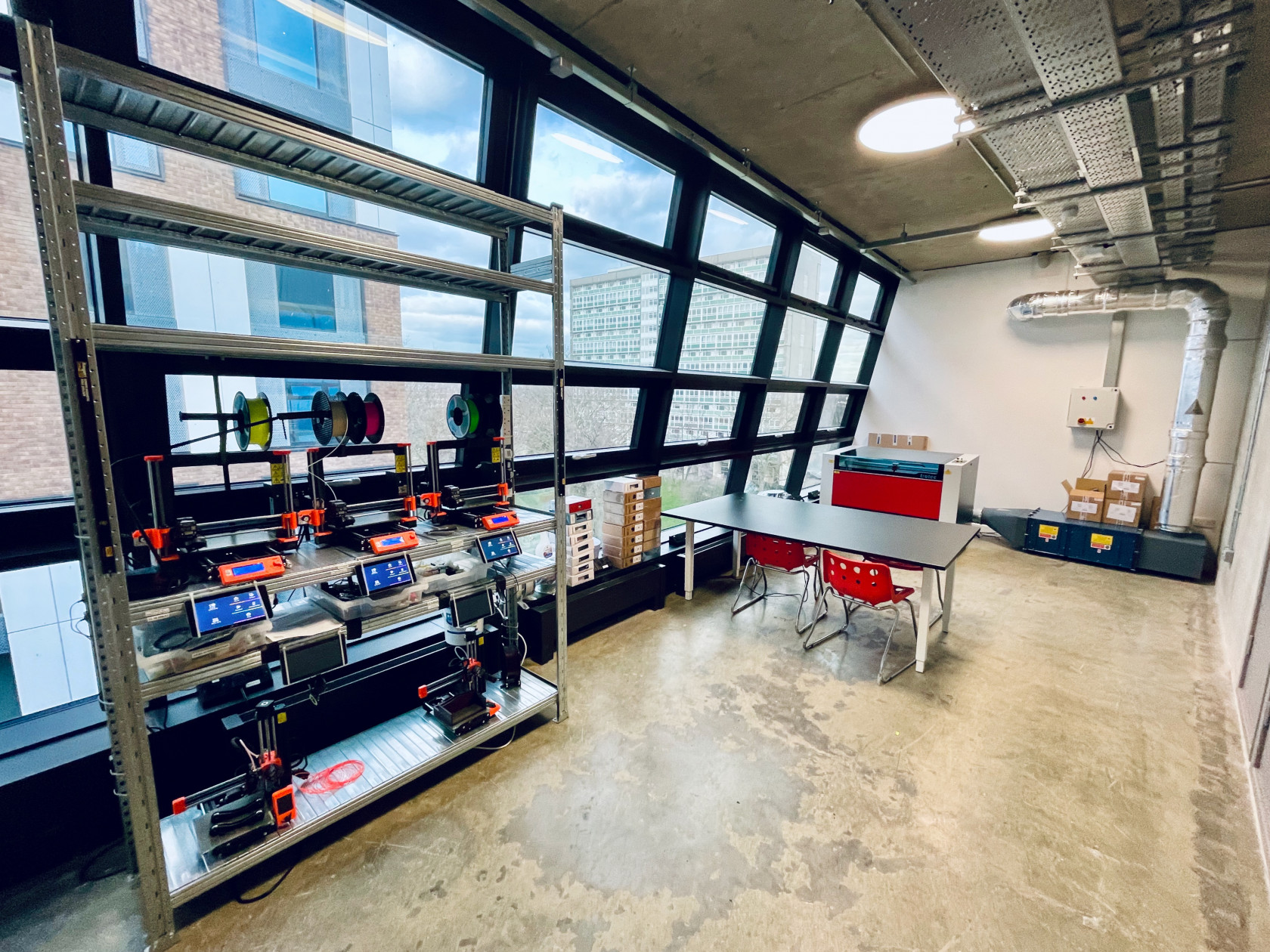 Photo of the Digital Fabrication Lab