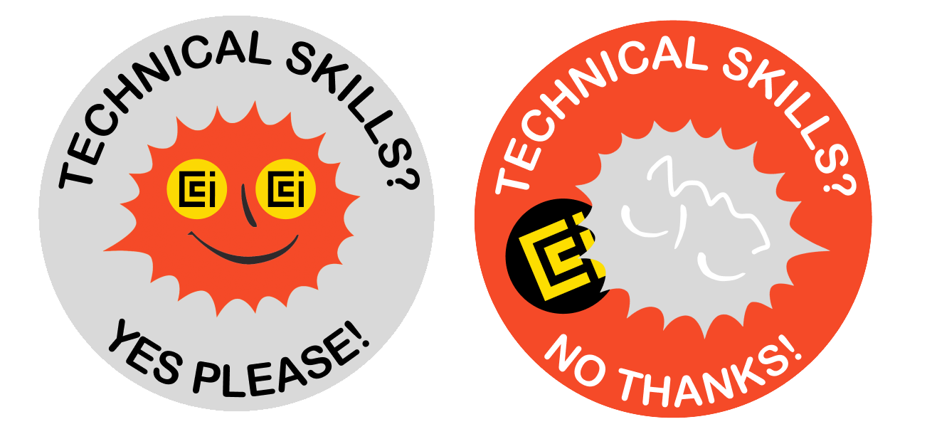 Technical Skills? Yes Please - Sticker