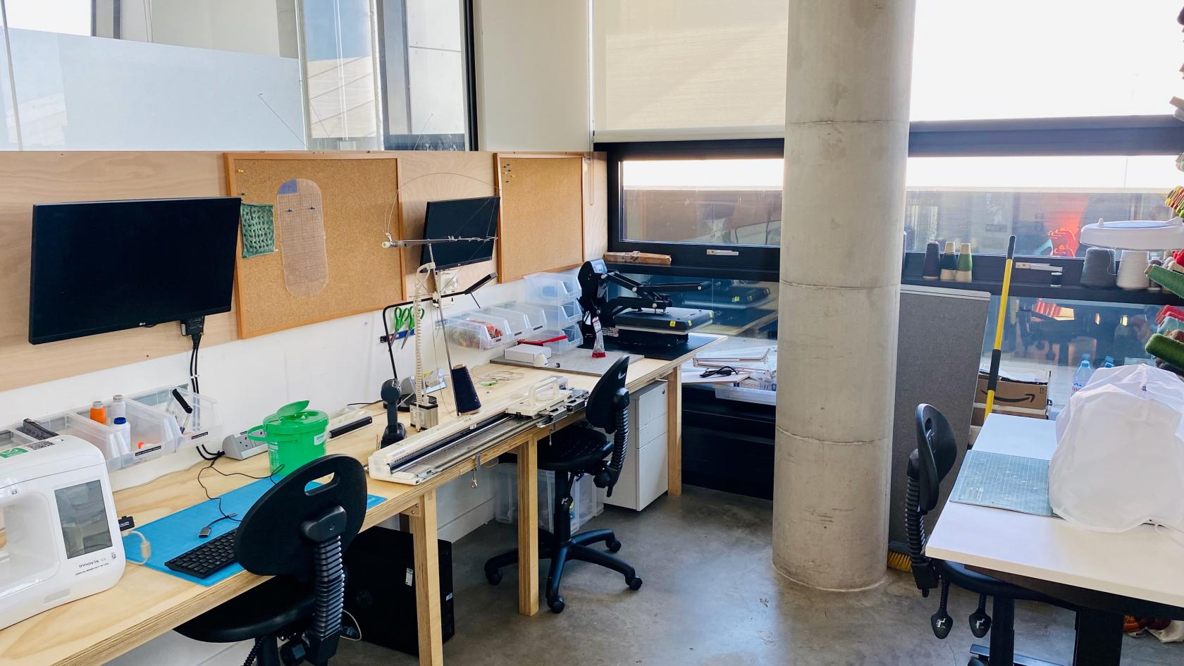 Photo of eTextiles Lab